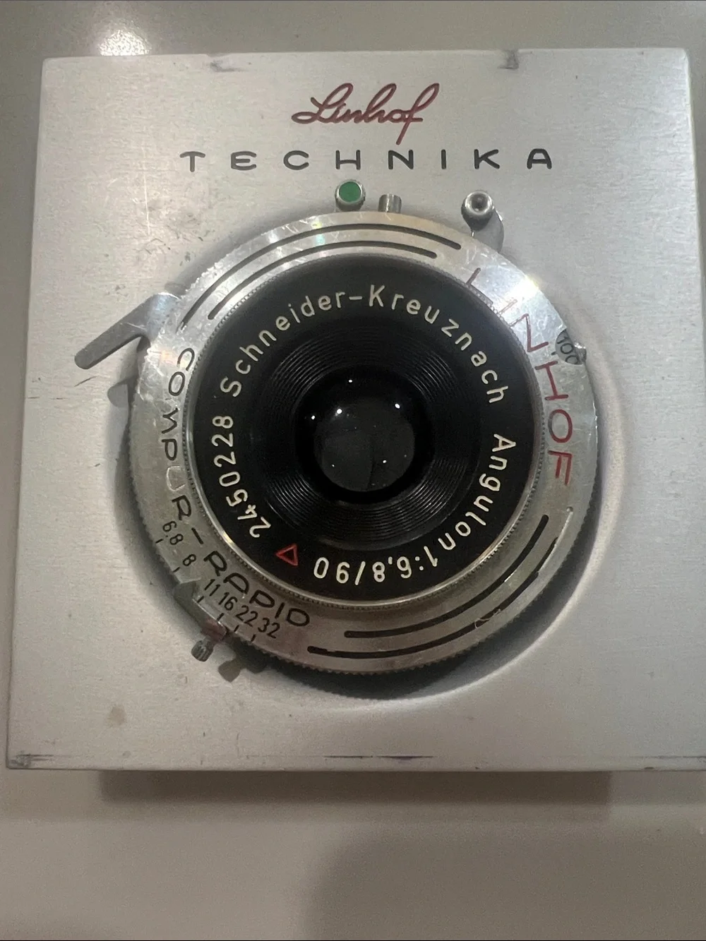 Linhof with Schneider-Kreuznach Lens